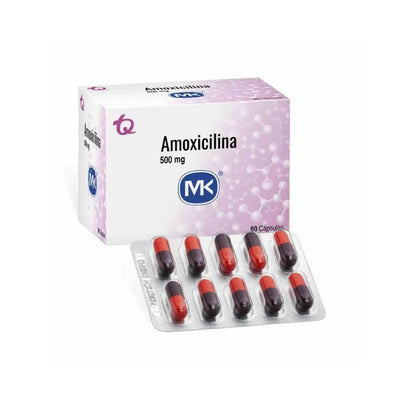 Amoxicilina CD 500 mg Caja x 60 Cápsulas