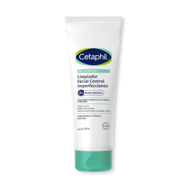 Cetaphil Limpiador Facial Oil Control x 236 ml | Cetaphil
