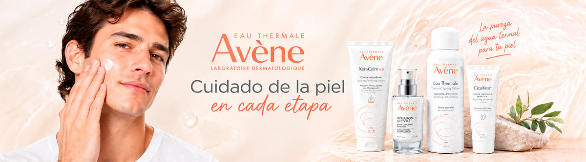 Cuidado facial para hombres con Avene
