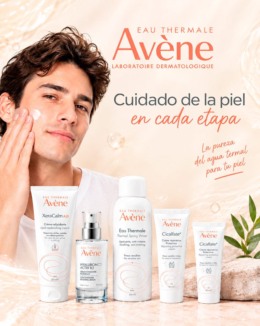 Cuidado facial para hombres con Avene