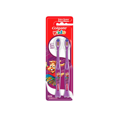 Cepillo Dental Colgate Kids 5+ x 2 Unidades