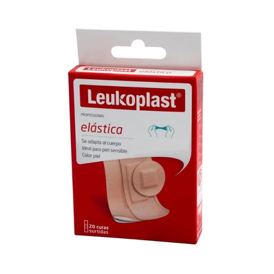 Curas Leukoplast Elástica Surtida Caja x 20 Unidades