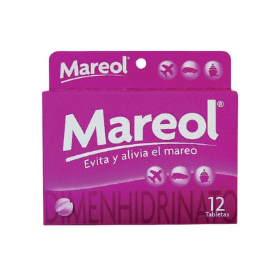 Mareol 50 mg Caja x 12 Tabletas