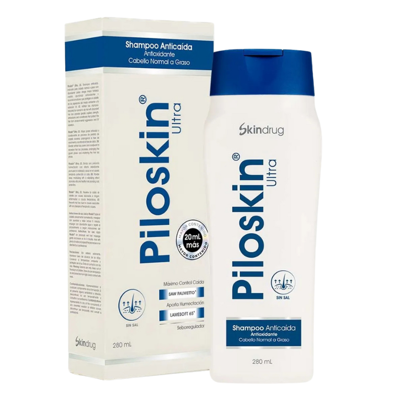 Piloskin Ultra Shampo Anticaida 280Ml | Skindrug