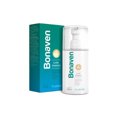 BONAVEN LOCION LIMPIADORA 120 ML MEDIHEALTH - Bellefarma (590639956019)