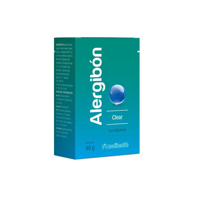 ALERGIBON JABON CLEAR PIEL SENSIBLE 90 G MEDIHEALTH - Bellefarma (590640218163)
