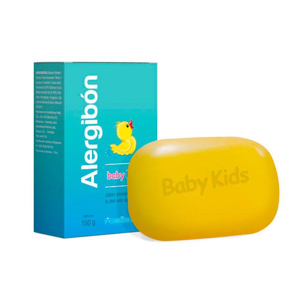 ALERGIBON JABON BABY KIDS 150 G MEDIHEALTH - Bellefarma (590640447539)