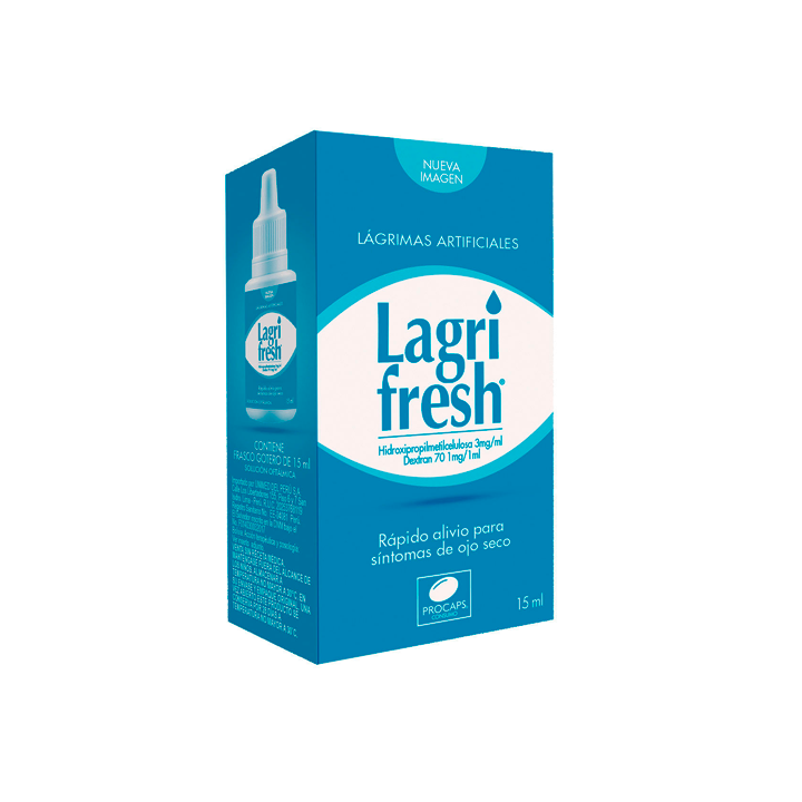 Lagrifresh Solución Oftálmica  Caja Con Frasco Con 15 mL