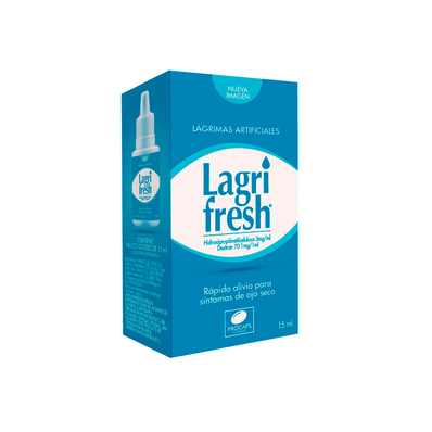 Lagrifresh Solución Oftálmica  Caja Con Frasco Con 15 mL