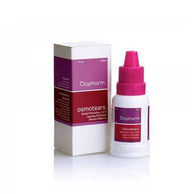Osmotears Lágrimas Artificiales 1.4 % Frasco Gotero x 15 Ml