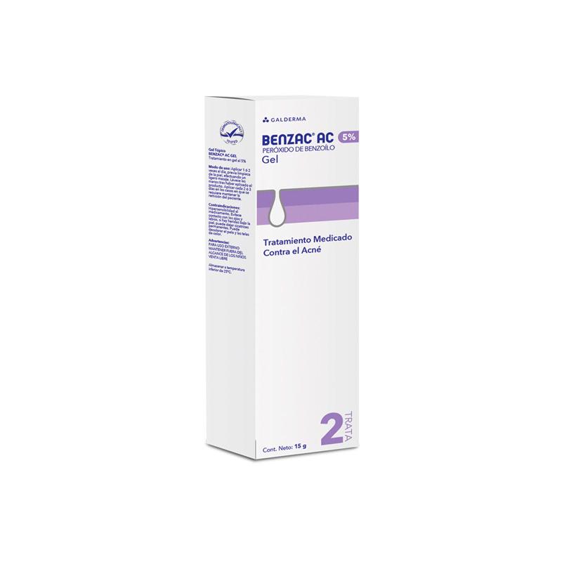BENZAC AC 5 GEL 60 G GALDERMA - Bellefarma (590648574003)