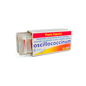 Oscillococcinum caja x 6 tubos pague 1 y lleve 2