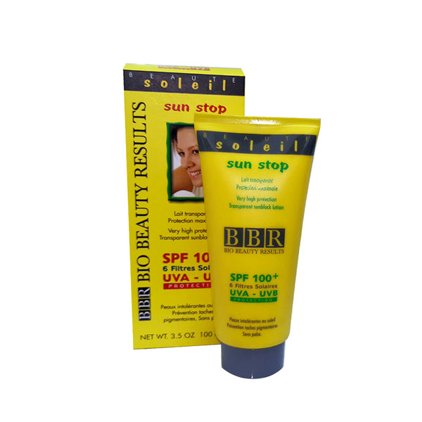 BLOQUEADOR SOLAR BBR FACTOR SPF 100+LECH PEVONIA - Bellefarma (2255332737075)