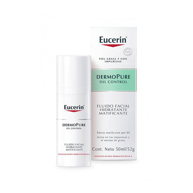 DERMOPURE OIL CONTROL FLUIDO FACIAL HIDRATANTE MATIFICANTE - EUCERIN - Bellefarma (4186731315251)