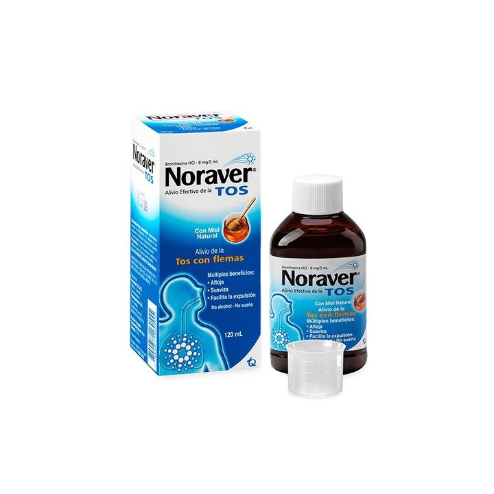 Noraver Tos Jarabe X 120 Ml