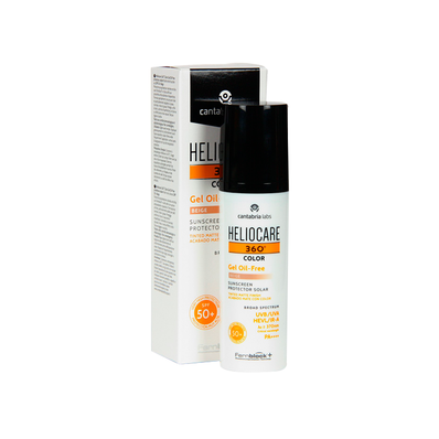 360° gel oil-free color SPF 50  50ml - Heliocare