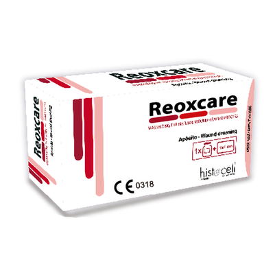 APÓSITO ANTIOXIDANTE PARA HERIDAS (9X4CMS+VIAL SOL 10 ML) CJ REOXCARE reoxcare | Belle farma