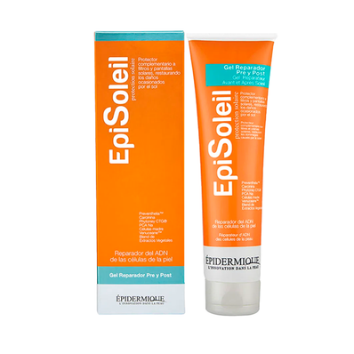 Episoleil Gel Reparador Pre y Pos EPIDERMIQUE | Belle farma