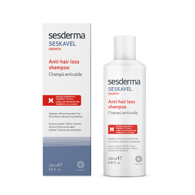 Shampoo Anticaida Growth X 200 Ml - Seskavel Sesderma | Belle farma