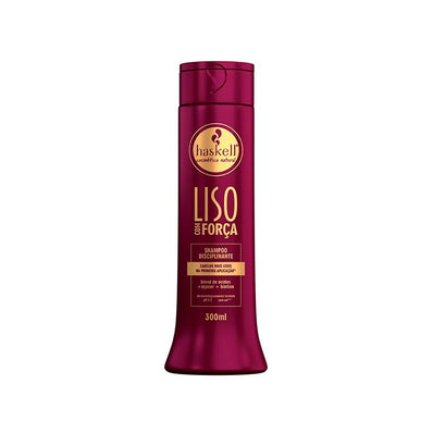 SHAMPOO LISO COM FORCA X 300 ML (4487866810439)