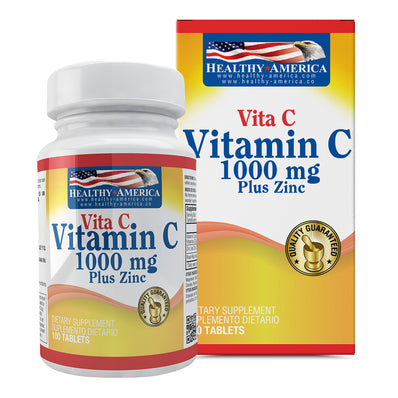 Vita C - Vitamina C 1.000 Plus Zinc| Healthy America