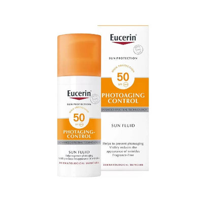 Photoaing Control fluido - Protector Solar Antiedad FPS 50 x 50 ml | Eucerin